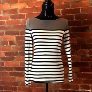 Stripped Long-Sleeved Shirt